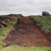 Evaluation photograph, Post-excavation Trench 10 taken from W, Soutra Quarry Extension, Humbie, Borders