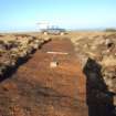 Excavation photograph, Post-excavation - after cleaning (taken from S), Soutra Quarry Extension, Humbie, Borders