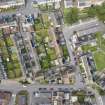 Aerial view showing Mid- to Late C20 (Deanhead) and Mid- to Late C20 (Barefoots) Areas of Townscape Character, Eyemouth