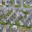 Aerial view showing Mid- to Late C20 (Deanhead) and Mid- to Late C20 (Barefoots) Areas of Townscape Character, Eyemouth