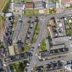 Aerial view showing Mid- to Late C20 (Deanhead) and Mid- to Late C20 (Barefoots) Areas of Townscape Character, Eyemouth