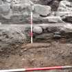 Excavation photograph, Daub, Paisley Abbey, Renfrewshire