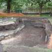 Excavation photograph, Trench after cleaning, Paisley Abbey, Renfrewshire