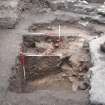 Excavation photograph, Central area, section of baulk, Paisley Abbey, Renfrewshire