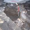 Excavation photograph, North half of central area, Paisley Abbey, Renfrewshire