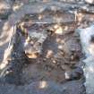 Excavation photograph, Central area - dappled with shadows, Paisley Abbey, Renfrewshire