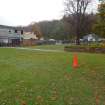 Watching Brief photograph, Film 2, General NW corner, Taken from SE, St Ronan's Primary School, Innerleithen