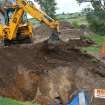 Excavation photograph, Working shot taken from S, Keas Cottage, Spinningdale, Highlands