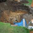 Excavation photograph, Working shot taken from S, Keas Cottage, Spinningdale, Highlands