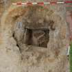 Excavation photograph, After cleaning skeleton taken from S, Keas Cottage, Spinningdale, Highlands