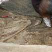 Excavation photograph, Working shot, Keas Cottage, Spinningdale, Highlands