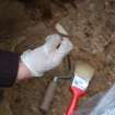 Excavation photograph, Working shot, Keas Cottage, Spinningdale, Highlands