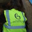 Excavation photograph, Working shot, Keas Cottage, Spinningdale, Highlands