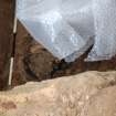 Excavation photograph, Lifting Beaker, Keas Cottage, Spinningdale, Highlands