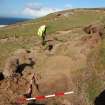 Excavation photograph, Police excavation in relation to exposed bones taken from S, Farr by Bettyhill, Sutherland, Highland