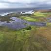 Oblique aerial view