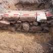 Watching Brief photograph, Post-excavation N facing side, Kirtlebridge Marquess SPS Pipeline, Dumfries and Galloway