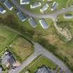 Aerial view of Recreation (Holiday Park) and Mid- to Late C20 (Barefoots) Areas of Townscape Character, Eyemouth