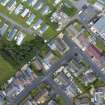 Aerial view of Recreation (Holiday Park) and Mid- to Late C20 (Barefoots) Areas of Townscape Character, Eyemouth