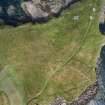 Aerial view of Eyemouth Fort, King's Mount, Eyemouth