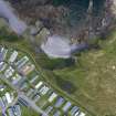 Aerial view of Recreation (Holiday Park) Area of Townscape Character, Eyemouth and Eyemouth Fort, King's Mount, Eyemouth