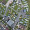 Aerial view of Recreation (Holiday Park) and Mid- to Late C20 (Barefoots) Areas of Townscape Character, Eyemouth