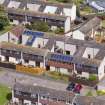 Oblique aerial view from west-south-west showing Mid- to Late C20 (Deanhead) Area of Townscape Character, Eyemouth