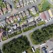 Aerial view from south showing Modern (Acredale) and Industrial (Acredale and Eyemouth Industrial Estates) Areas of Townscape Character, Eyemouth