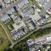 Aerial view from south showing Modern (Acredale) and Industrial (Acredale and Eyemouth Industrial Estates) Areas of Townscape Character, Eyemouth