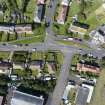 Aerial view from south showing Industrial (Acredale and Eyemouth Industrial Estates), Inter-War (Hurkur Crescent and Schools) and Victorian Expansion Areas of Townscape Character, Eyemouth