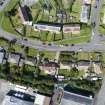 Aerial view of Industrial (Acredale and Eyemouth Industrial Estates) and Inter-War (Hurkur Crescent and Schools) Areas of Townscape Character, Eyemouth