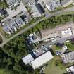 Aerial view from south showing Industrial (Acredale and Eyemouth Industrial Estates) and Modern (Acredale) Areas of Townscape Character, Eyemouth