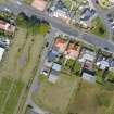 Aerial view from south showing Victorian Expansion, Inter-War (Hurkur Crescent and Schools) and Industrial (Acredale and Eyemouth Industrial Estates) Areas of Townscape Character, Eyemouth