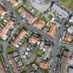 Aerial view from south showing Inter-War (Hurkur Crescent and Schools) and Victorian Expansion Areas of Townscape Character, Eyemouth