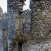 Boyne Castle.
Exterior, SW tower, detail of 2nd floor.