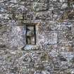 Boyne Castle.
Exterior, main hall, blocked opening at 2nd floor of E elevation.