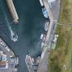 Aerial view from south showing Historic Burgh and Harbour Area of Townscape Character, Eyemouth