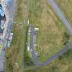 Aerial view from south showing Historic Burgh and Harbour Area of Townscape Character, Eyemouth