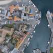 Aerial view from south showing Historic Burgh and Harbour Area of Townscape Character, Eyemouth