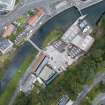 Aerial view from south showing Historic Burgh and Harbour Area of Townscape Character, Eyemouth