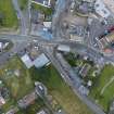 Aerial view of Historic Burgh and Harbour, Victorian Expansion, Inter-War (Hurkur Crescent and Schools) and Mid- to Late C20 (Barefoots) Areas of Townscape Character, Eyemouth