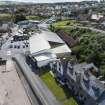 Oblique aerial view of Eyemouth.