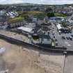 Oblique aerial view of Eyemouth.