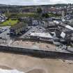 Oblique aerial view of Eyemouth.