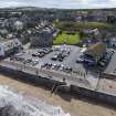 Oblique aerial view of Eyemouth.