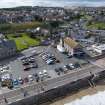 Oblique aerial view of Eyemouth.