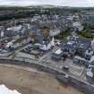 Oblique aerial view of Eyemouth.