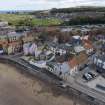 Oblique aerial view of Eyemouth.