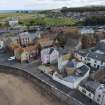 Oblique aerial view of Eyemouth.