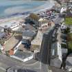 Oblique aerial view of Eyemouth.